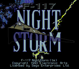 F-117 Night Storm Genesis Screenshot Screenshot 1