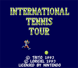 International Tennis Tour screen shot 1 1