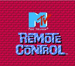 MTV's Remote Control NES Screenshot Screenshot 1