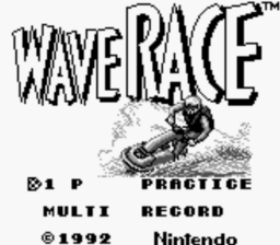 Wave Race screen shot 1 1